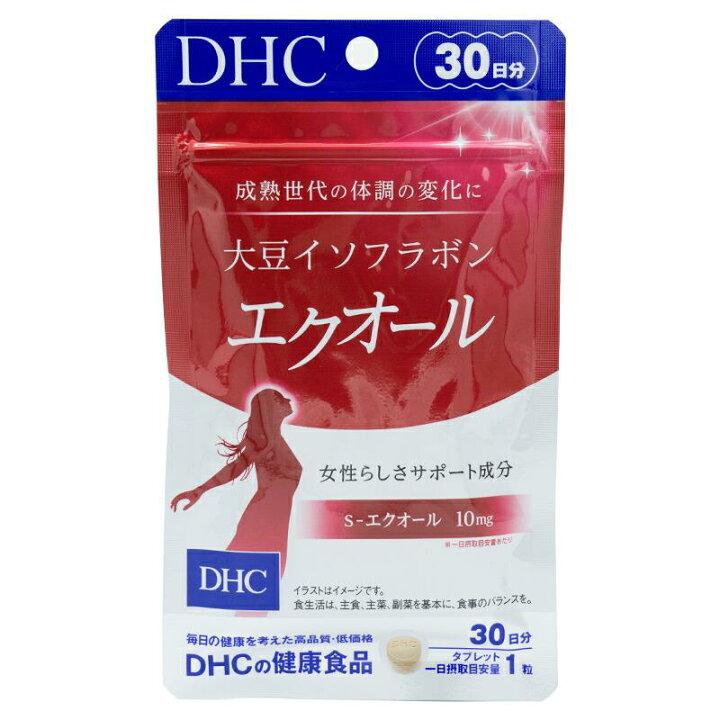 楽天市場】DHC 大豆イソフラボン エクオール 30日分 30粒 サプリメント  