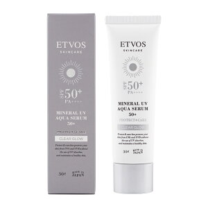ETVOS �G�g���H�X �~�l����UV�A�N�A�Z����50+ �N���A�O���E SPF50+ PA++++ ���Ă��~�� ���ω��n���O�� ���C�N�A�b�v [�M�t�g���b�s���O�Ή�]