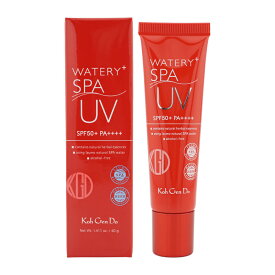 江原道 KohGenDo ウォータリーUVジェル 40g 日焼け止めジェル SPF50+ PA++++ ウォータープルーフ 保湿成分