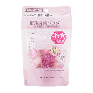 suisai �X�C�T�C �r���[�e�B�N���A �s���N �p�E�_�[�E�H�b�V�� 0.4g×15�� �g���C�A�� ��痿�y�f���p�E�_�[ �ь����� �玉 [�M�t�g���b�s���O�Ή�]