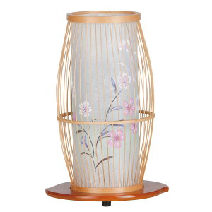 盆提灯 盆ちょうちん お盆提灯 京竹 1号 白木(1個入)竹材 高30cm (6525) 送料無料 1801a020a