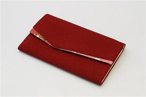 数珠袋 念珠袋 すずらん 朱 数珠入 念珠入 【クリックポスト配送のみ:送料無料】k03012