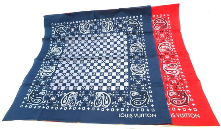 楽天市場】LOUIS VUITTON ルイヴィトン 小物 バンダナ 2枚組 M75264 