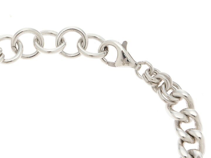 楽天市場】203Jewelry Wide chain Bracelet ブレスレット SV925 【460 