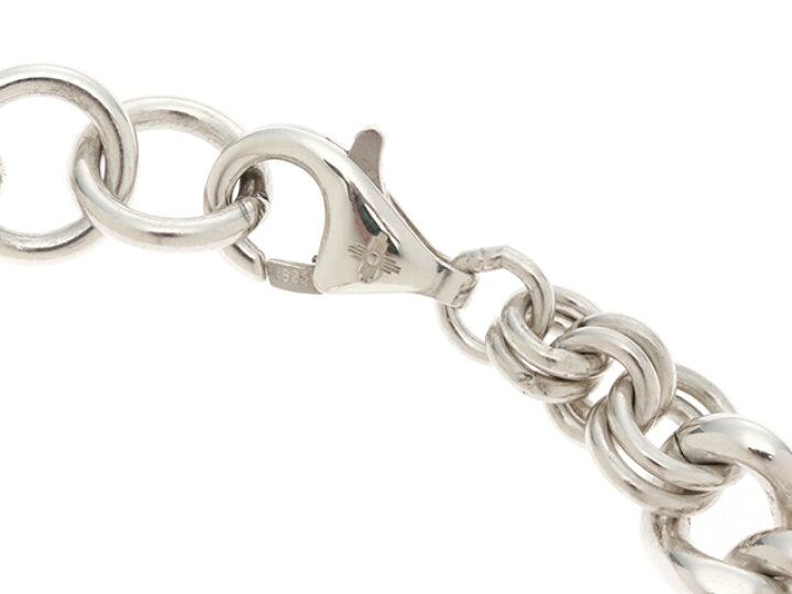 楽天市場】203Jewelry Wide chain Bracelet ブレスレット SV925 