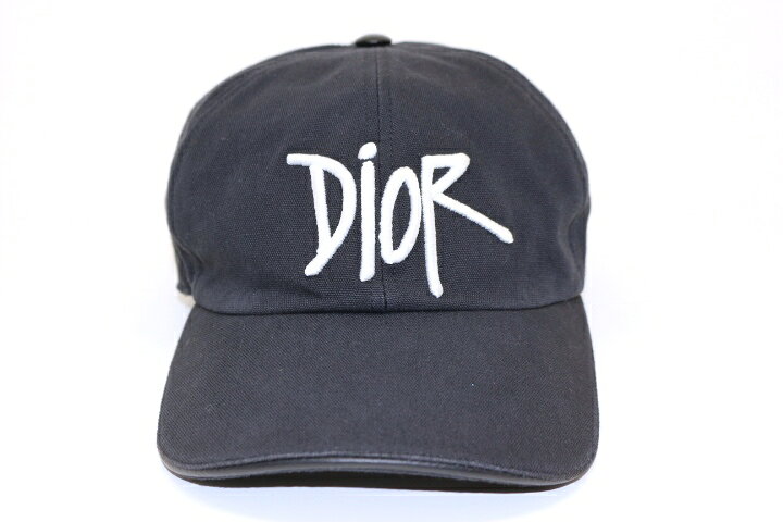 楽天市場】DIOR ディオール ショーンステューシーロゴキャップ M