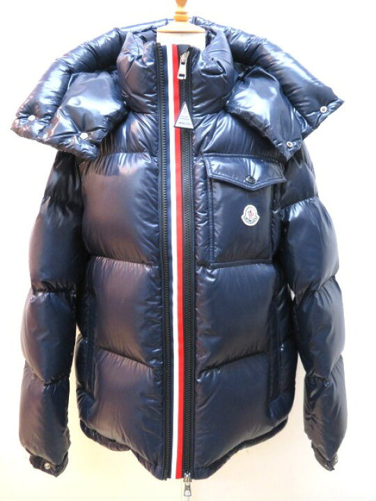 楽天市場 Monler モンクレール ダウンジャケット Montbeliard メンズ 4 ネイビー ダークブルー ナイロン ダウン 432 中古 大黒屋 質屋 大黒屋