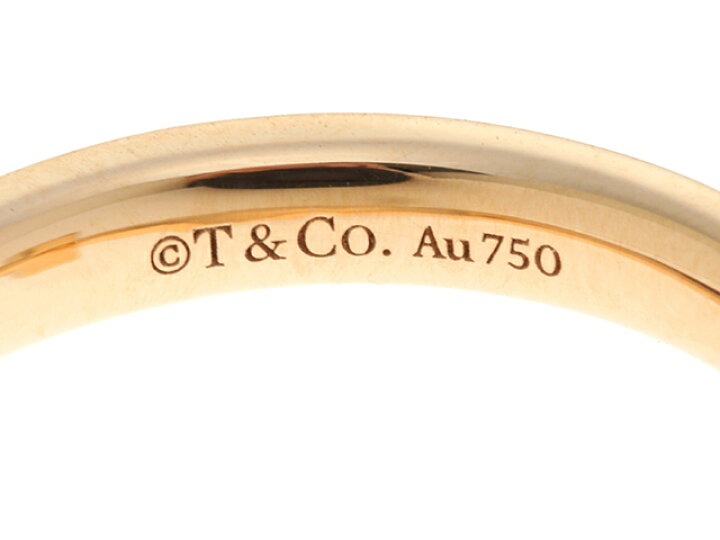 楽天市場】Tiffany & Co. ティファニー Tワンリング ピンクゴールド  