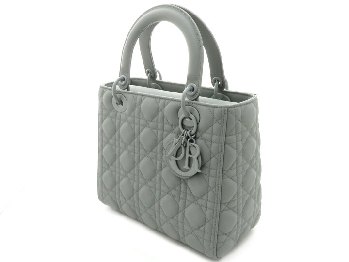 楽天市場】Dior LADY DIOR ミディアムバッグ レディディオール 