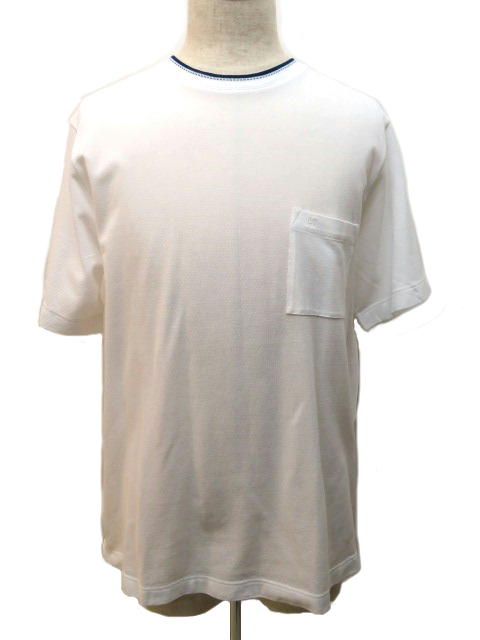 楽天市場】HERMES エルメス Tシャツ メンズ XL ホワイト コットン