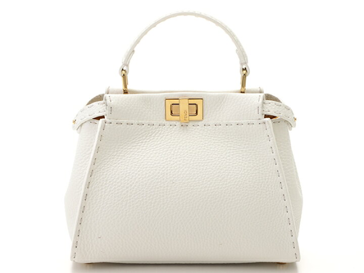 楽天市場】FENDI フェンディ バッグ ピーカブー アイコニック ミニ 