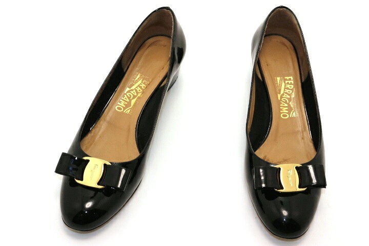 楽天市場】Salvatore Ferragamo フェラガモ ヴァラ パンプス VARA 