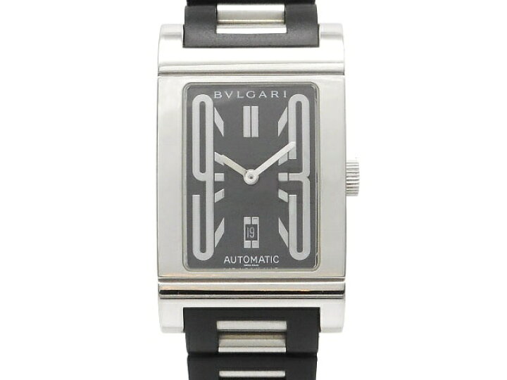 楽天市場】BVLGARI ブルガリ 時計 レッタンゴロ RT45S 男女兼用  