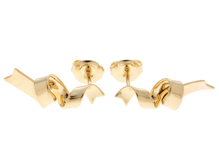 楽天市場】MIKIMOTO ミキモト Jeux de Rubansピアス K18YG 3.5g 【436 