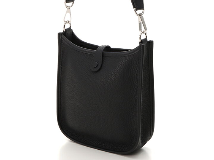 楽天市場】HERMES エルメス エヴリンTPM ブラック / シルバー  