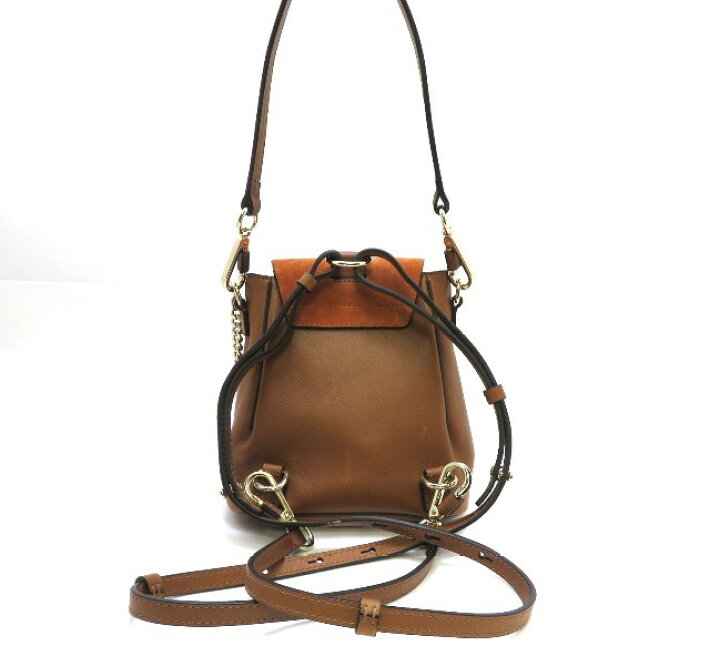 楽天市場】クロエ Chloe フェイ ミニ リュックサック バックパック 