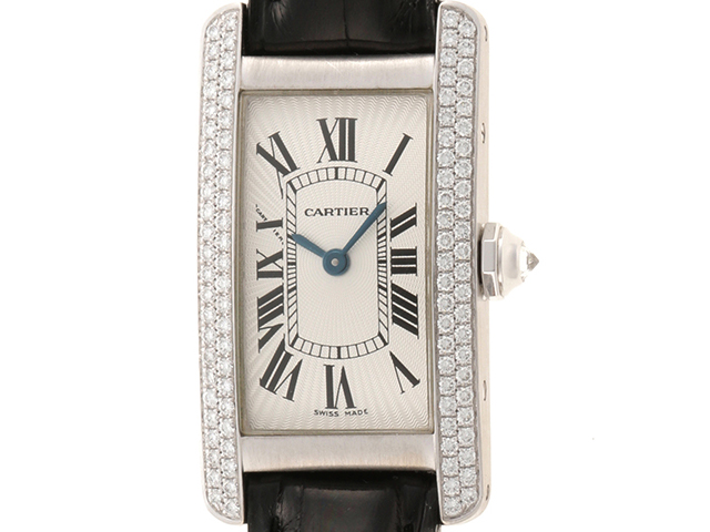 楽天市場】Cartier カルティエ レディース時計 タンクアメリカンSM 