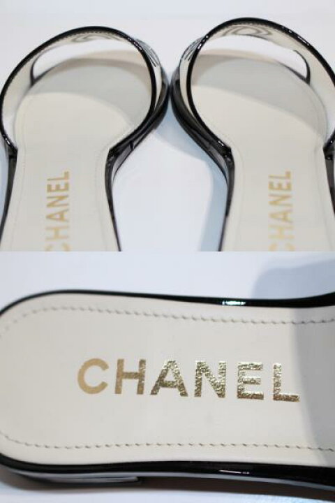 楽天市場】CHANEL シャネル サンダル ミュール レディース36 ベージュ 