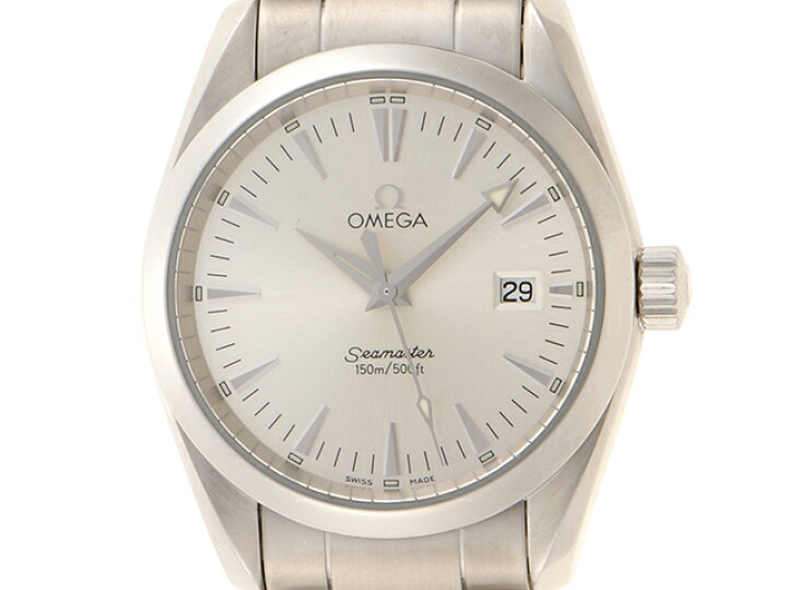 楽天市場】OMEGA オメガ シーマスターアクアテラ 2518.30 シルバー文字盤 SS ステンレス クオーツ 日付表示 メンズウォッチ 時計【204】 【中古】【大黒屋】 : 質屋 大黒屋 楽天市場】OMEGA オメガ シーマスターアクアテラ 2518.30 シルバー文字盤 SS ステンレス クオーツ 日付表示 メンズウォッチ 時計【204】 【中古】【大黒屋】 : 質屋 大黒屋