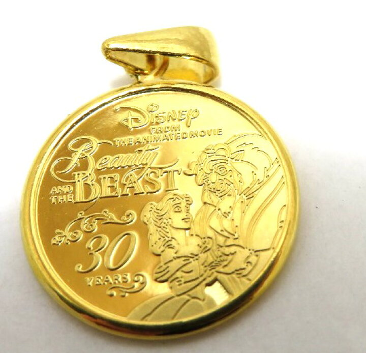 楽天市場】Disney ディズニー コイン 美女と野獣 公開30周年記念 500枚 