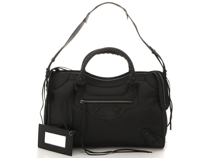 楽天市場】BALENCIAGA バレンシアガ バッグ ザ・シティ ブラック 