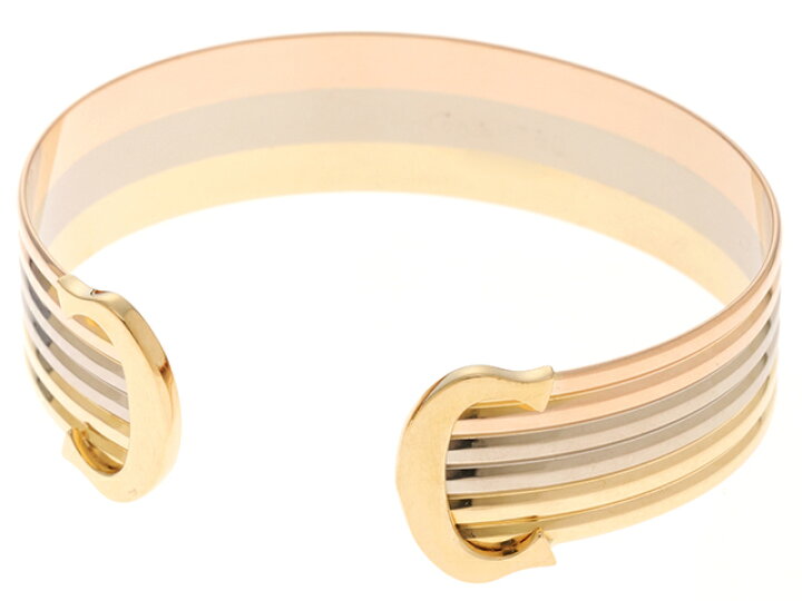 楽天市場】Cartier カルティエ ブレスレット 2Cバングル 3カラー 