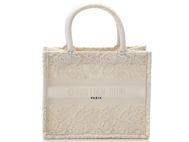 楽天市場】Dior ディオール ブックトートスモールバッグ マクラメ 