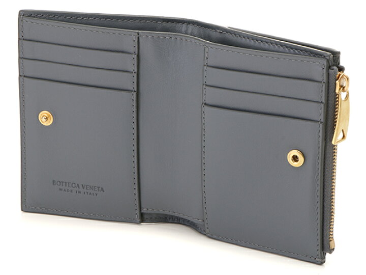 BOTTEGA VENETA ボッテガヴェネタ 二つ折りファスナーウォレット 二 