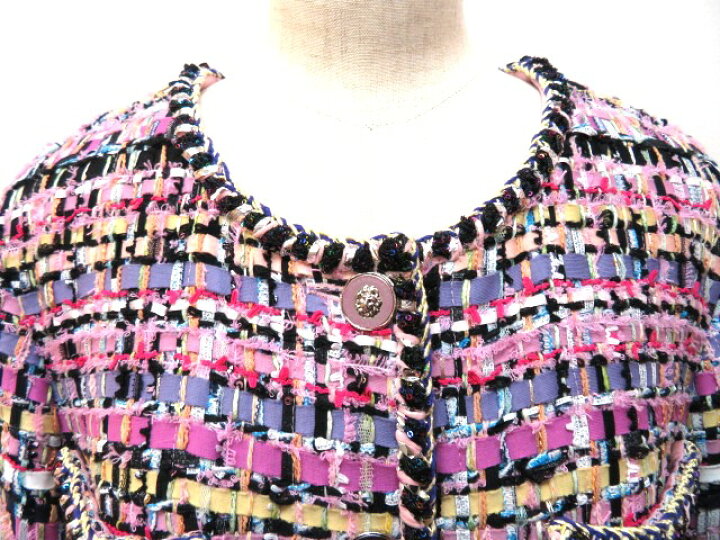 楽天市場】CHANEL シャネル コート ロングジャケット レディース 36  