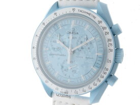 swatch　スウォッチ　MoonSwatch OmegaXSwatch　MISSION TO URANUS　SO33L100　バイオセラミック/ベルクロ　クオーツ　2143100416796　【430】 【中古】【大黒屋】