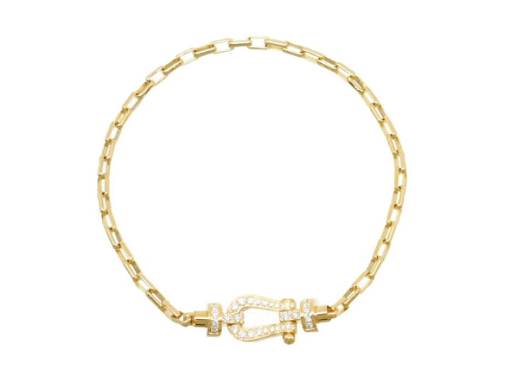 楽天市場】FRED フレッド 貴金属・宝石 フォース10ブレスレット  
