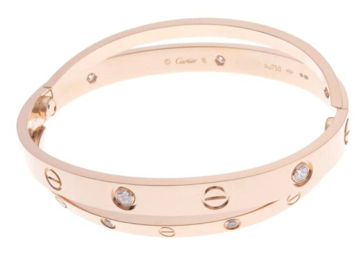 楽天市場】Cartier カルティエ ラブブレス 12Pダイヤ PG 日本未発売 