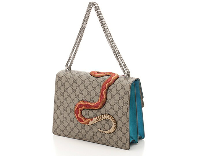 楽天市場】GUCCI グッチ ディオニュソスショルダーバッグ ヘビ ハチ 花 
