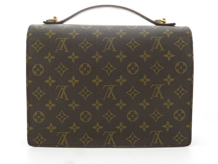楽天市場】LOUIS VUITTON ルイヴィトン バッグ モンソー ショルダー 