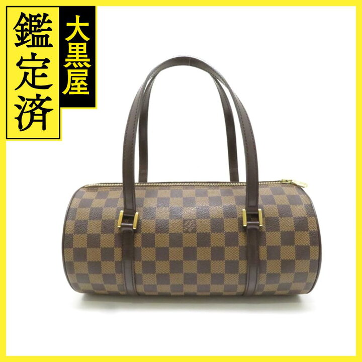 楽天市場】Louis Vuitton ルイ・ヴィトン パピヨンGM ダミエ N51303  