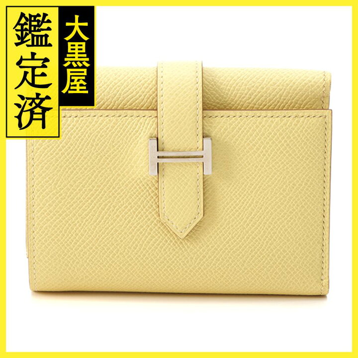 HERMES エルメス ベアン コンビネーション ジョーヌプッサン ナタ 