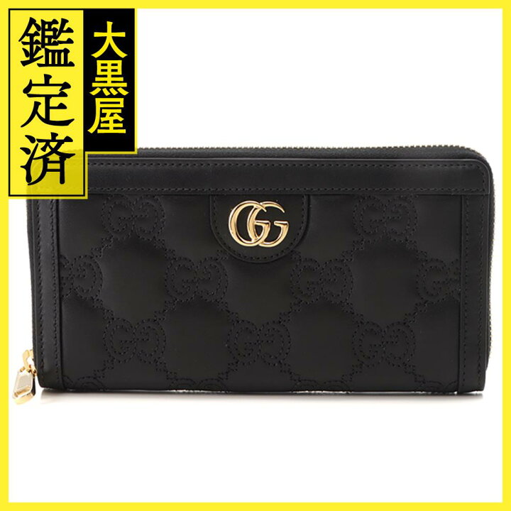 楽天市場】GUCCI グッチ GGマトラッセ ジップアラウンドウォレット 長  