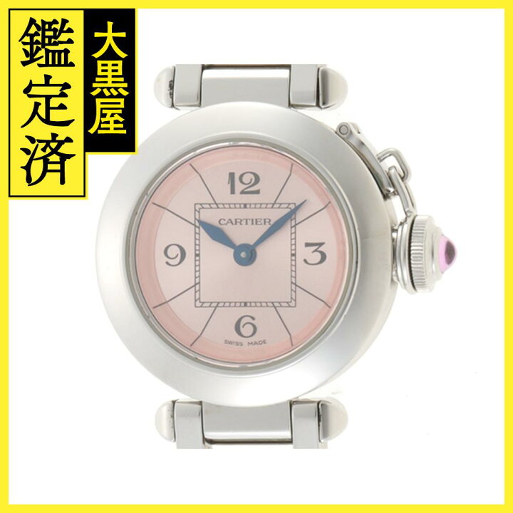 楽天市場】Cartier カルティエ ミスパシャ W3140008 ステンレス ピンク 
