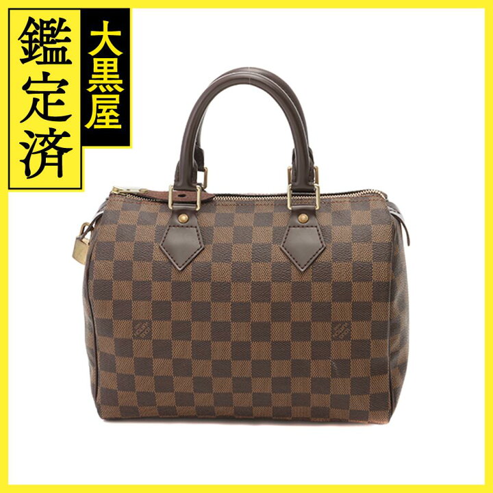 楽天市場】LOUIS VUITTON ルイヴィトン スピーディ25 ダミエ N41532 