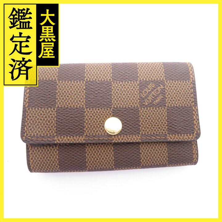 楽天市場】Louis Vuitton ルイヴィトン ミュルティクレ6 ダミエ N62630  