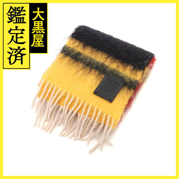楽天市場】LOEWE ロエベ マフラー マルチカラー モヘア／ウール  