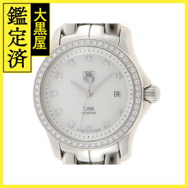 TAGHEUER タグホイヤー 腕時計 リンク WJF1319.BA0572 ステンレス ホワイトシェル文字盤 クオーツ レディース（2148103596865）【200】 【中古】【大黒屋】