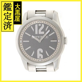 BVLGARI ブルガリ 腕時計 ST37S ソロテンポ ステンレス ブラック文字盤 クオーツ メンズ（2148103595615）【200】 【中古】【大黒屋】