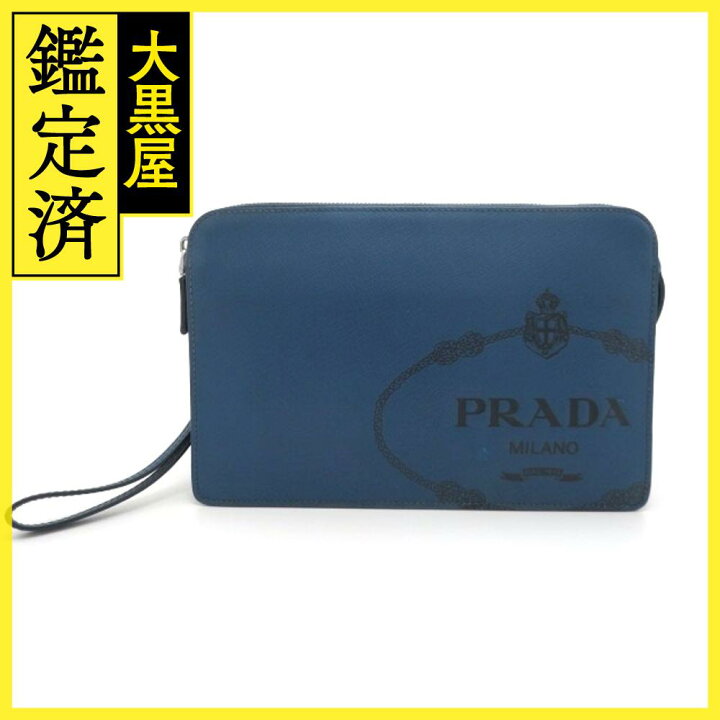 楽天市場】PRADA プラダ クラッチバッグ セカンドバッグ サフィアーノ 