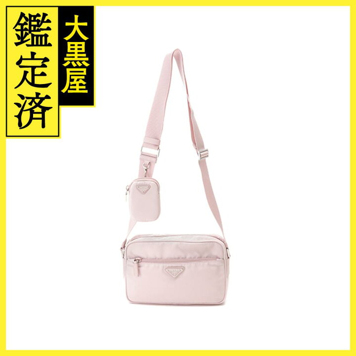 楽天市場】PRADA プラダ ショルダーバッグ ピンク リナイロン  