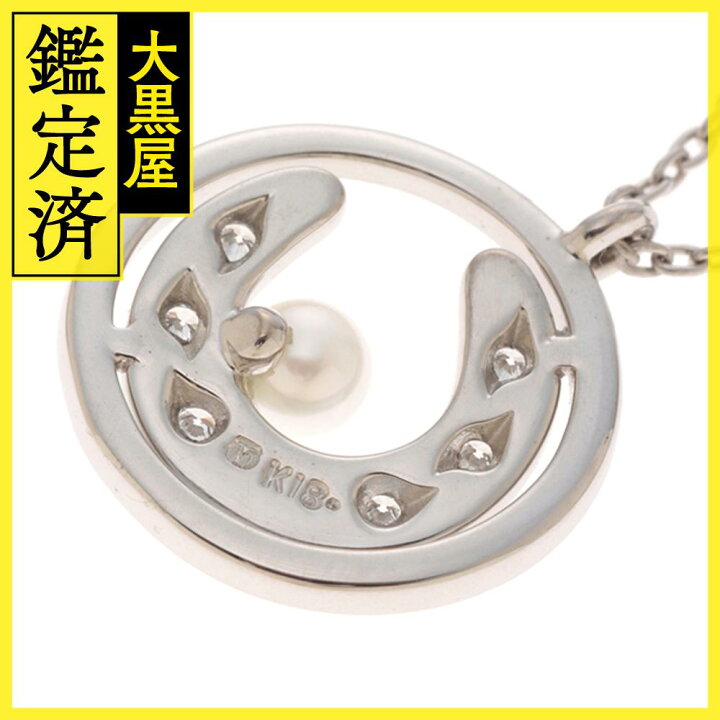楽天市場】MIKIMOTO ミキモト ネックレス ホースシューネックレス K18 