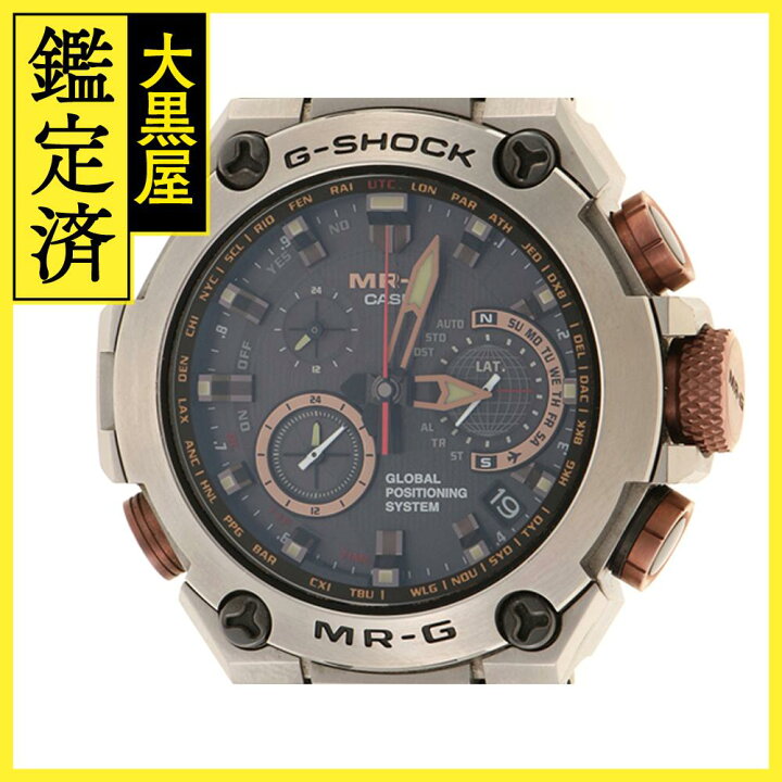 楽天市場】CASIO カシオ G-SHOCK MRG-G1000DC-1AJR チタン 電波 