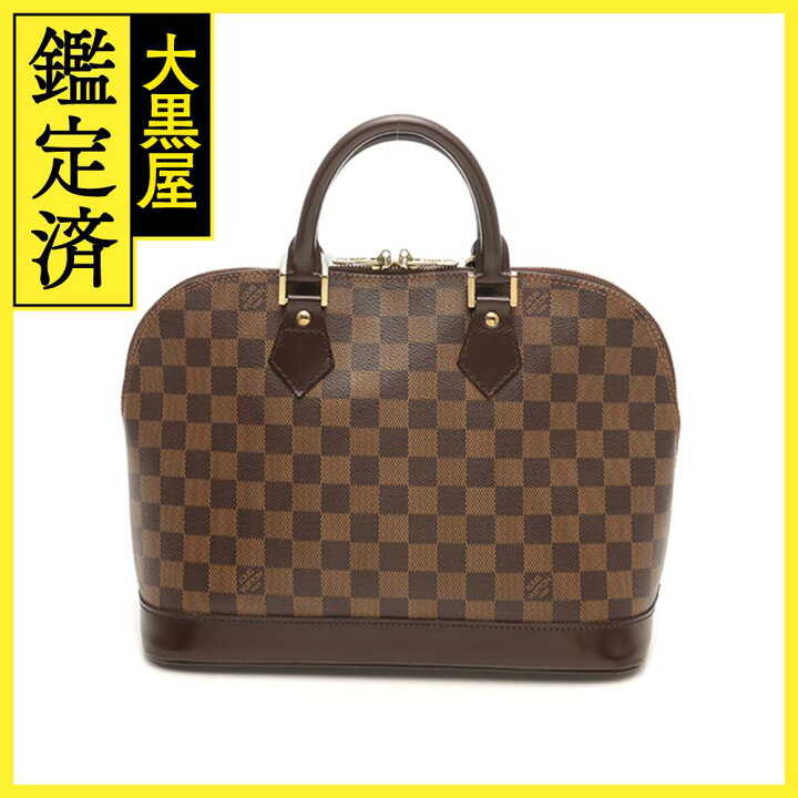 楽天市場】LOUIS VUITTON ルイヴィトン ハンドバッグ アルマ ダミエ 