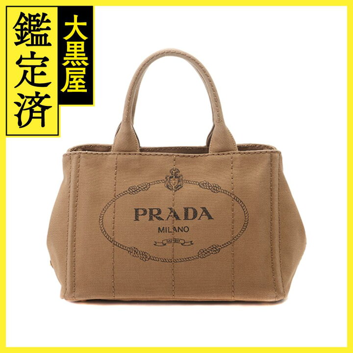 楽天市場】PRADA プラダ ハンドバッグ ショルダーバッグ カナパ ミニ  