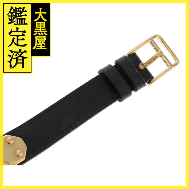 楽天市場】HERMES エルメス ケリーウォッチ KE1.201 GP/革 ブラック  